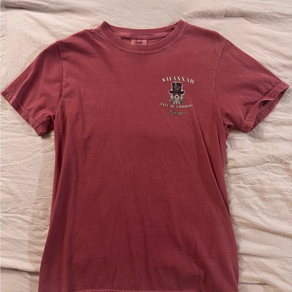 Comfort Colors Brick Red Savannah Graphic Tee